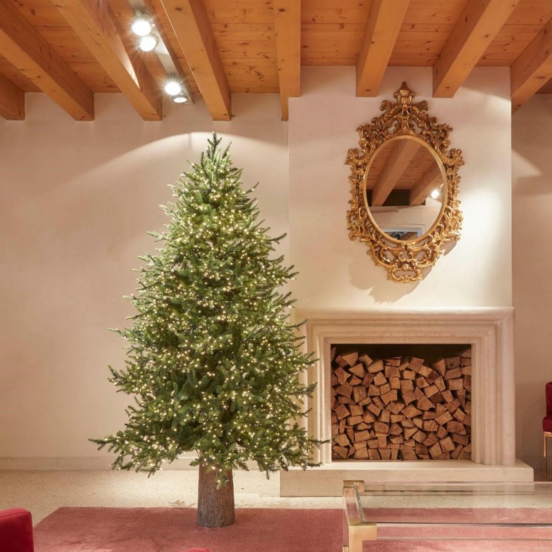 Albero di Natale - Pino luxury con 4000 led - H 210 cm - EDG